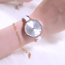Relógio de pulso de quartzo feminino com momento cronógrafo de marca OLEVS para meninas mais novo vestido de moda relógio de aço inoxidável